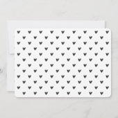 Faire-part Baby boy Hello superposition photo moderne minimal (Dos)