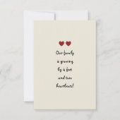 Faire-part Baby Twins (Devant)