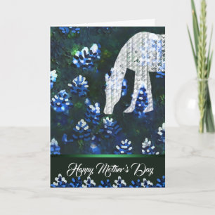 Faire-part Balade autour du Blue Bonnet Design-avec l'écritur