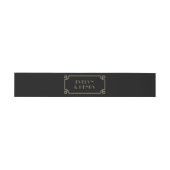Faire-part Bandeau de ventre d'invitation (Plat)