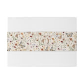 Faire-part Bandeau de ventre d'invitation Boho (Dos exemple)