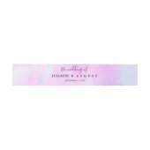 Faire-part Bandeau de ventre d'invitation de mariage (Plat)