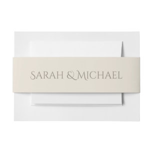 Faire-part Bandeau de ventre Invitation Villa toscane
