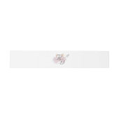 Faire-part Bandeau de ventre pour invitation de mariage catho (Plat)