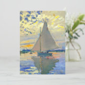 Faire-part Bateau Monet au Petit-Gennevilliers (Debout devant)