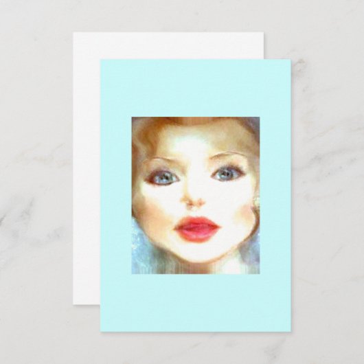 faire-part bébé (Devant / Derrière)