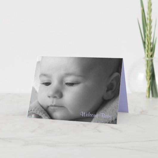 Faire-part Bébé bienvenu (Devant)