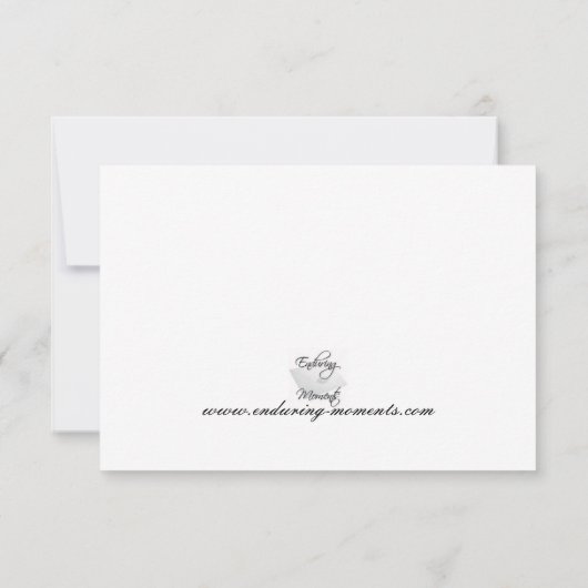 Faire-part Bébé bleu (Dos)