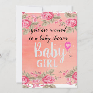 Faire-part Bébé Fille
