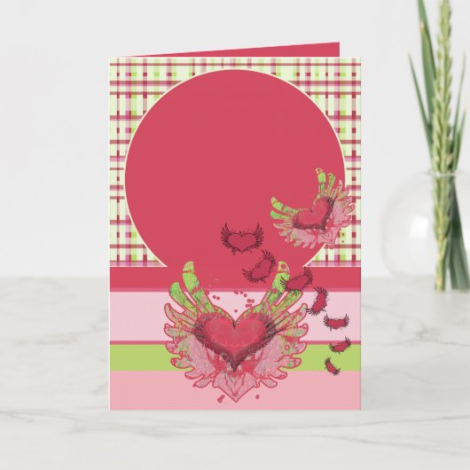 Faire-part Bébé fille Annouement mignonne avec votre photo - (Devant)