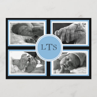 Faire-part bébé garçon