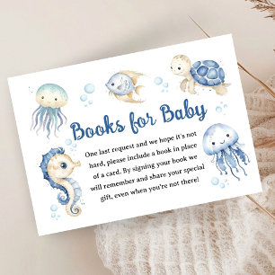 Faire-part Bébé Garçon Shower Océan Livres Pour Bé