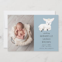 Bébé Photo Petite agneau Naissance