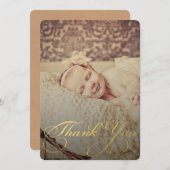 Faire-part Bébé Sip & See Remerciements Annonce de Naissance (Devant / Derrière)