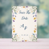 Faire-Part Beige Fleur pour Mariage (Neutre)
