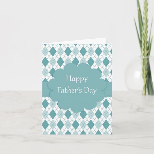 Faire-part Belle Fête des pères heureuse (Devant)