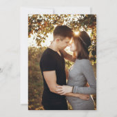 Faire-part Bientôt Gold Arch 2 Photo Grossesse (Dos)