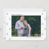 Faire-part Bientôt la famille de trois photos vacances Grosse (Devant)