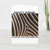 Faire-part bienvenu de bébé (Dos)