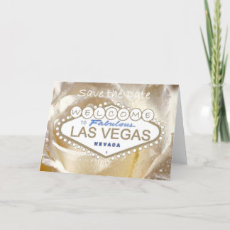 Faire-part Bienvenue à Fabulous Las Vegas Enregistrer la cart