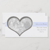 Faire-part Bienvenue bébé (Devant)