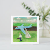 Faire-part Bière, une grande diapositive et ma dignité - avio (Debout devant)