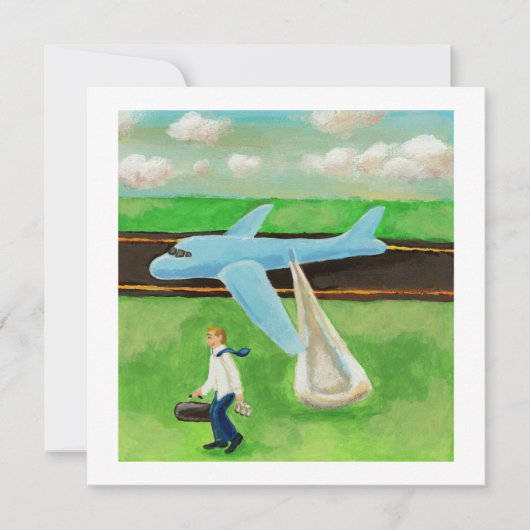 Faire-part Bière, une grande diapositive et ma dignité - avio (Devant)