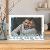 Faire-part Big News | Fiançailles photo