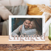 Faire-part Big News | Fiançailles photo