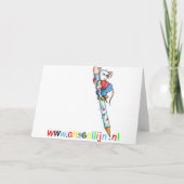 Faire-part Birth announcement « Baby's Arrival » Greeting (Dos)