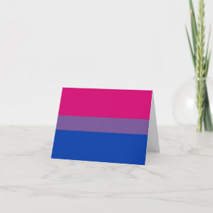 Faire-part Bisexual pride