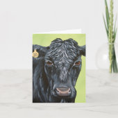 Faire-part Black Angus Folded Card (Devant)