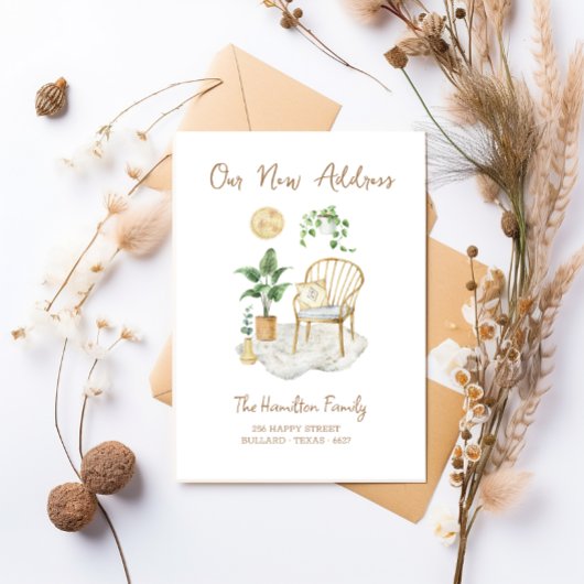 Faire-part Boho Breeze Moving