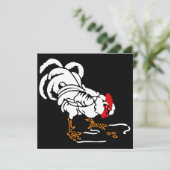 Faire-part Bois de l'État victorien Animaux de ferme Cochons (Debout devant)