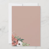 Faire-part Bon thanksgiving de New Home Autumn Flower (Dos)