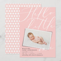 Bonjour petite une photo moderne