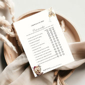 Faire-part Boots & Bubb Over or under nuptiale jeu de douche