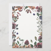 Faire-part Botanique épicée | Nouvelle adresse (Dos)