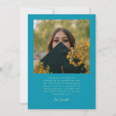 Faire-part Bright Future Stars Multi Photo Aqua Blue Grad (Dos)