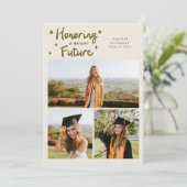 Faire-part Bright Future Stars Multi Photo Cream Grad (Debout devant)