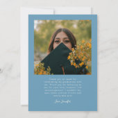 Faire-part Bright Future Stars Multi Photo Denim Blue Grad (Dos)