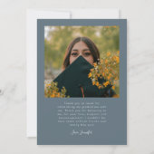 Faire-part Bright Future Stars Multi Photo Slate Blue Grad (Dos)