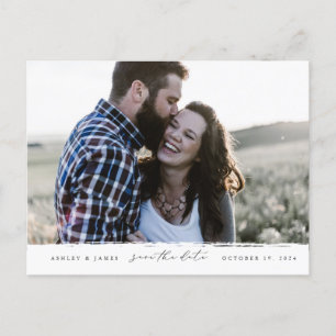 Faire-part Brosse Arête Enregistrer la carte postale Date