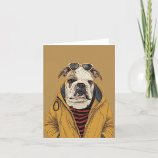Faire-part Bulldog