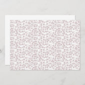 Faire-part Cadeau de soumission personnalisé - Drôle | Modern (Devant / Derrière)