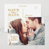 Faire-part Cadre classique Enregistrer la carte postale Date (Devant / Derrière)