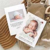 Faire-part Cadre moderne Wavy 2 Photo Naissance