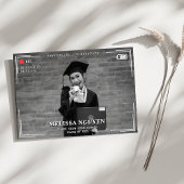 Faire-part Caméra vidéo Photo Remise des diplômes