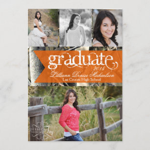 Faire-part Camouflage Camo Camouflage Camouflage 5 x 7 ans Fa