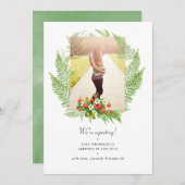 Faire-part Campagne de verdure Photo Grossesse (Devant / Derrière)